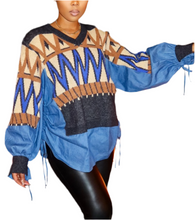 Load image into Gallery viewer, AZTEC✨ (Denim x Sweater ONLY) (ARRIVING SOON)‼️
