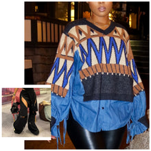 Load image into Gallery viewer, AZTEC✨ (Denim x Sweater ONLY) (ARRIVING SOON)‼️
