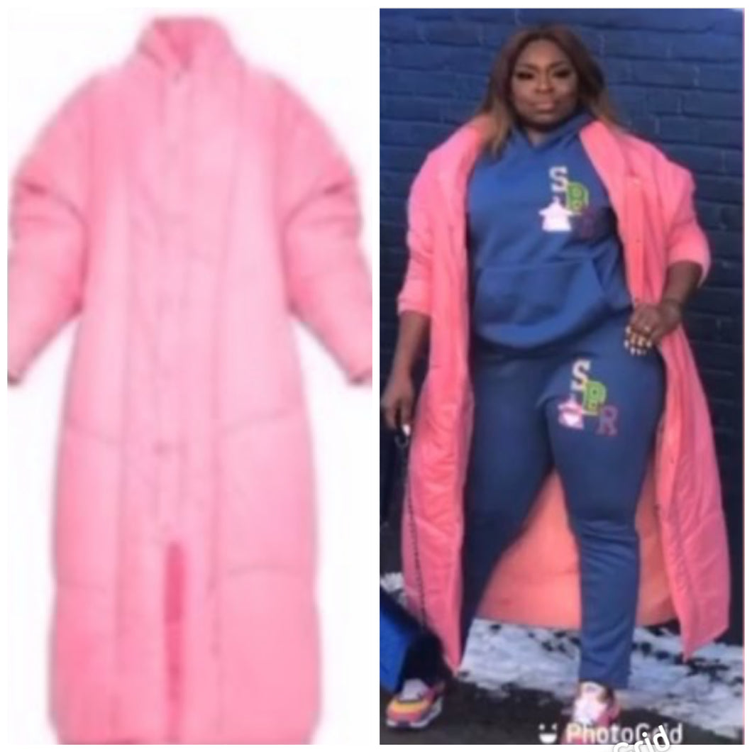 OVERSIZED Barbie Tingz Vintage Puff Trench Jackets