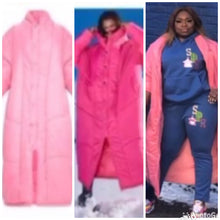 Load image into Gallery viewer, OVERSIZED Barbie Tingz Vintage Puff Trench Jackets
